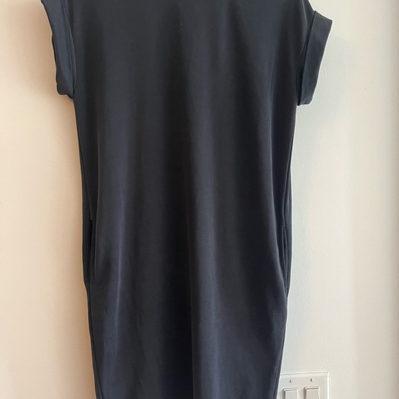 Black T Shirt Dress - Picture 3 of 6